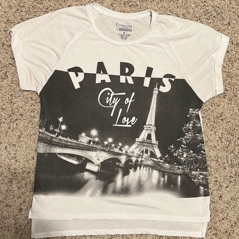 Freeze Medium “City Of Love” Paris Tee